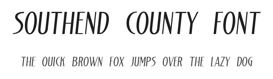 Southend County Font by Letterhend Studio — Sans Serif Font