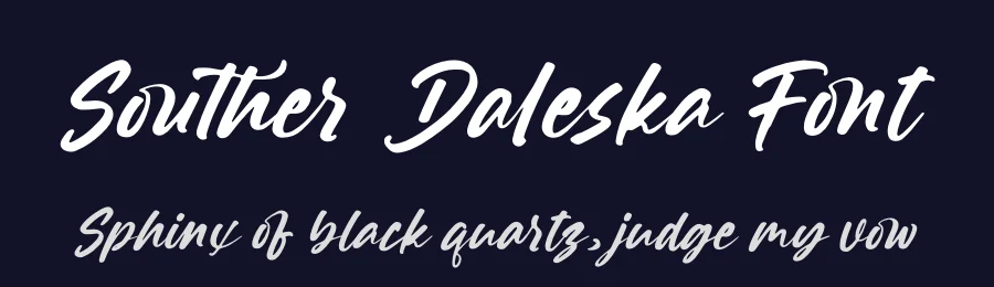 Souther Daleska Font by letterenastudios — Script Handwritten Font — thumbnail 2