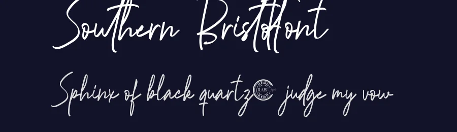 Southern Bristol Font by RaisProject — Script Handwritten Font — thumbnail 2