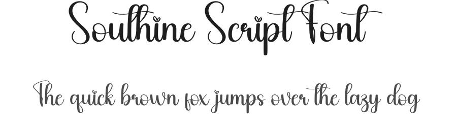 Southine Script Font by andikastudio — Script Handwritten Font