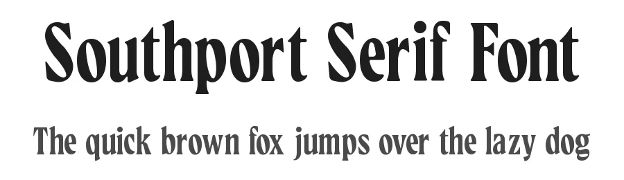 Southport Serif Font by Daniil Toropov β Serif Font