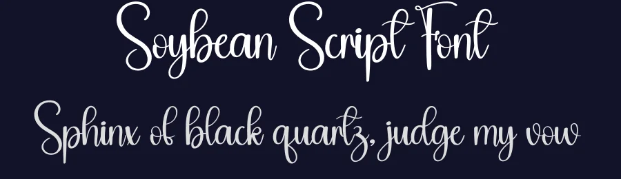 Soybean Script Font by andikastudio — Script Handwritten Font — thumbnail 2