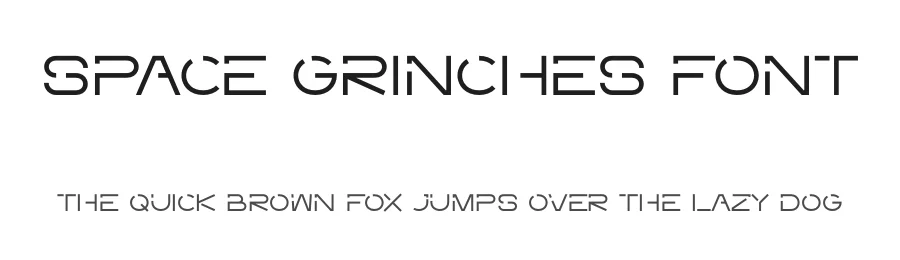 Space Grinches Font by Pian45 — Display Font