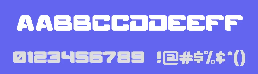 Space Nova Font by Maknastd — Display Font — thumbnail 3