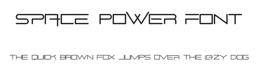 Space Power Font by RaisProject — Sans Serif Font