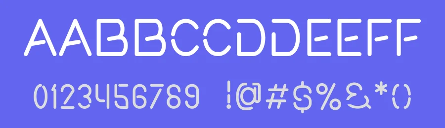 Space Stacked Font by Pian45 — Display Font — thumbnail 3