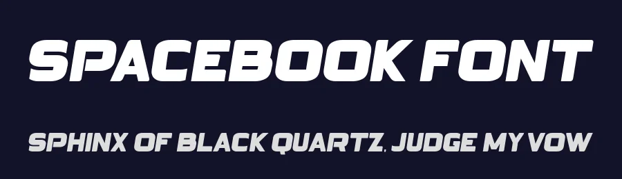 Spacebook Font by andstudio07 — Display Font — thumbnail 2