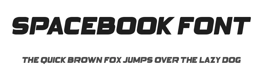Spacebook Font by andstudio07 — Display Font