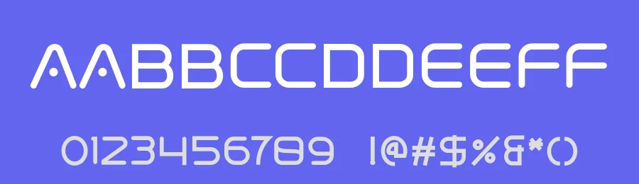 Spaced Font by Vultype Co. — Display Font — thumbnail 3