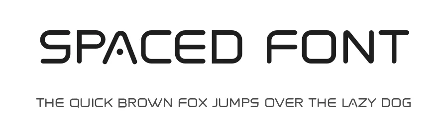 Spaced Font by Vultype Co. โ Display Font
