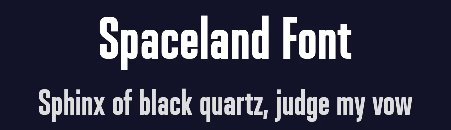 Spaceland Font by Pepper Type — Sans Serif Font — thumbnail 2
