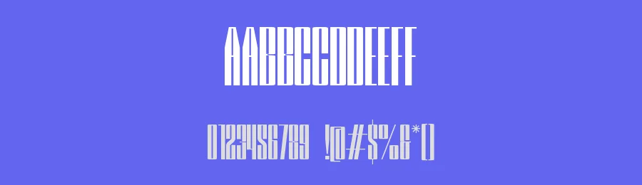 Spacer – Modern Condensed Sans Serif Font by Funtype — Display Font — thumbnail 3
