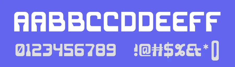 Spacer36 Font by Emmeran Richard — Display Font — thumbnail 3