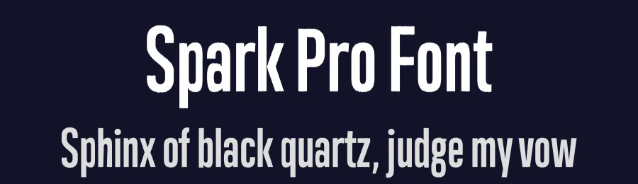 Spark Pro Font by Webhance Studio — Sans Serif Font — thumbnail 2