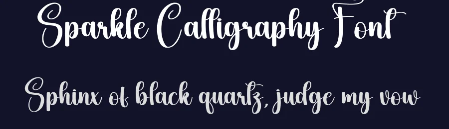 Sparkle Calligraphy Font by andikastudio — Script Handwritten Font — thumbnail 2