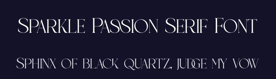 Sparkle Passion Serif Font by timelesstype.co — Serif Font — thumbnail 2