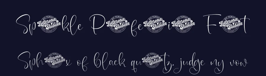 Sparkle Perfection Font by letterenastudios — Script Handwritten Font — thumbnail 2