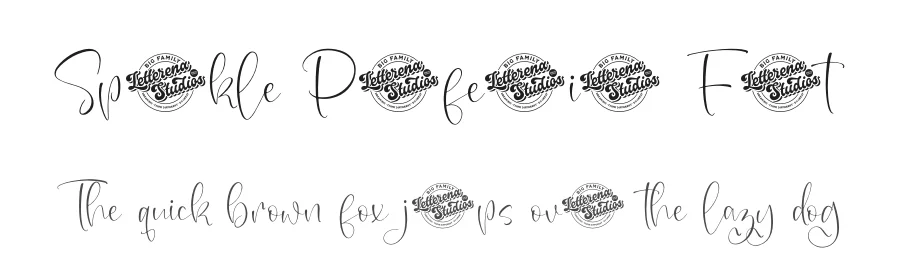 Sparkle Perfection Font by letterenastudios — Script Handwritten Font
