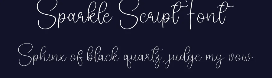 Sparkle Script Font by creativeletter — Script Handwritten Font — thumbnail 2