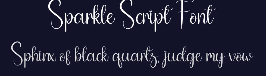 Sparkle Script Font by andikastudio — Script Handwritten Font — thumbnail 2