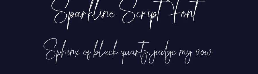 Sparkline Script Font by creativeletter — Script Handwritten Font — thumbnail 2