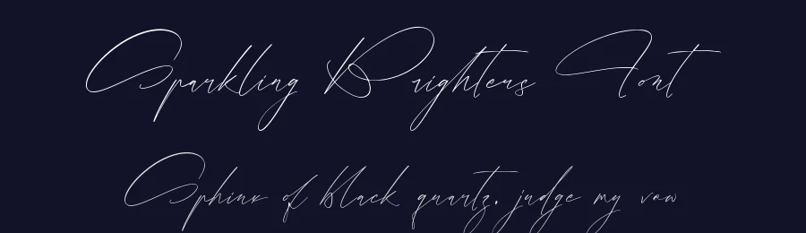 Sparkling Brighters Font by stylishtype.co — Script Handwritten Font — thumbnail 2