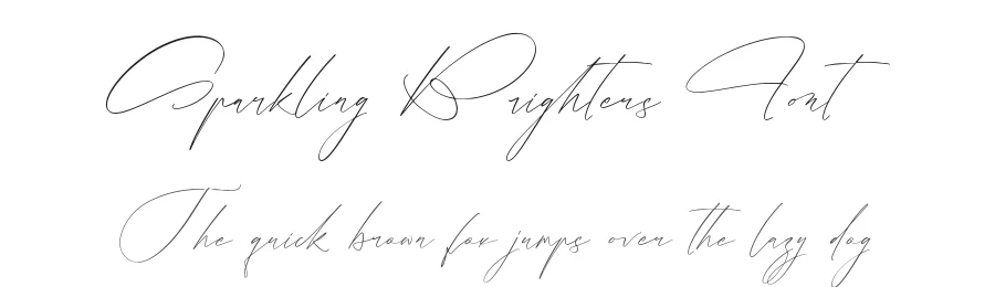 Sparkling Brighters Font by stylishtype.co — Script Handwritten Font