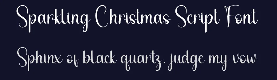 Sparkling Christmas Script Font by andikastudio — Script Handwritten Font — thumbnail 2