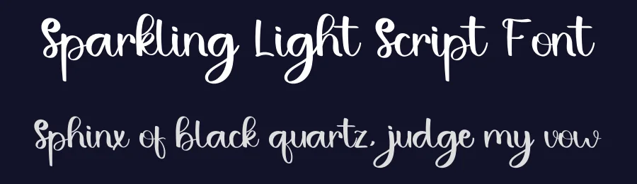 Sparkling Light Script Font by inermediaSTUDIO — Script Handwritten Font — thumbnail 2