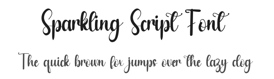 Sparkling Script Font by inermediaSTUDIO — Script Handwritten Font