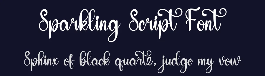 Sparkling Script Font by inermediaSTUDIO — Script Handwritten Font — thumbnail 2