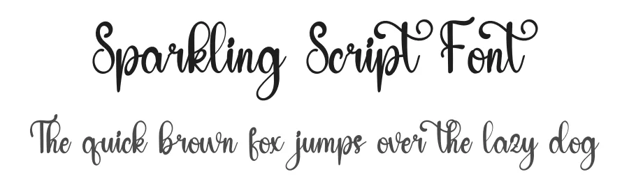 Sparkling Script Font by inermediaSTUDIO — Script Handwritten Font