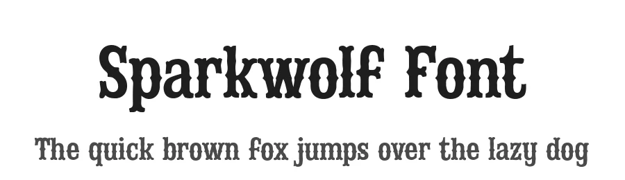 Sparkwolf Font by letterhanna — Display Font