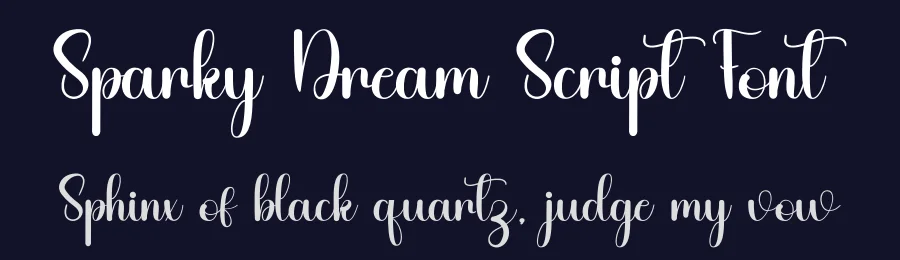 Sparky Dream Script Font by inermediaSTUDIO — Script Handwritten Font — thumbnail 2
