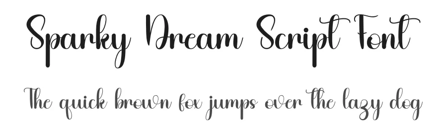 Sparky Dream Script Font by inermediaSTUDIO — Script Handwritten Font