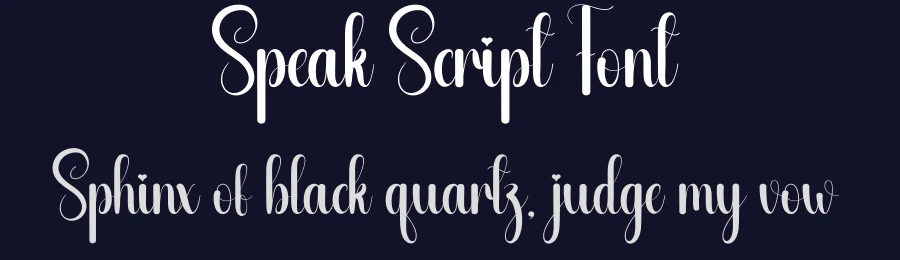Speak Script Font by andikastudio — Script Handwritten Font — thumbnail 2