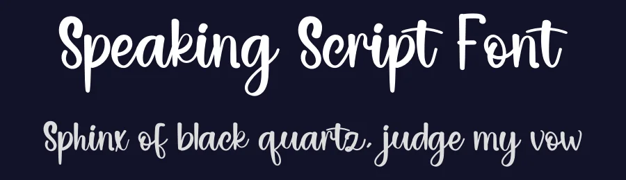 Speaking Script Font by inermediaSTUDIO — Script Handwritten Font — thumbnail 2