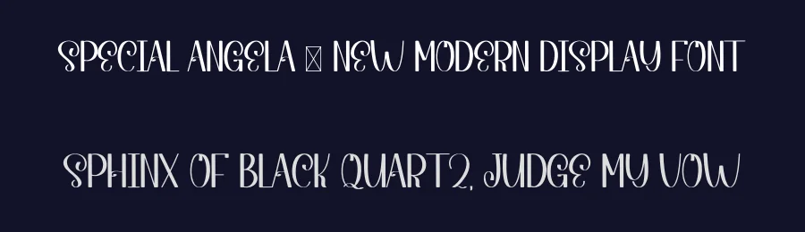 Special Angela – New Modern Display Font by inermediaSTUDIO — Display Font — thumbnail 2