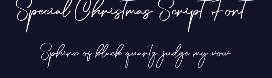 Special Christmas Script Font by creativeletter — Script Handwritten Font — thumbnail 2