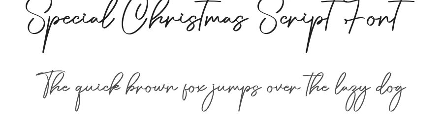 Special Christmas Script Font by creativeletter — Script Handwritten Font