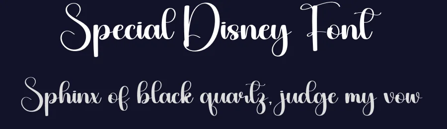 Special Disney Font by Berkah Shop — Script Handwritten Font — thumbnail 2