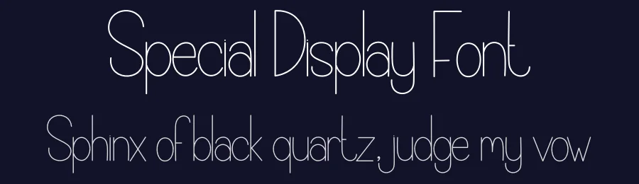 Special Display Font by andikastudio — Display Font — thumbnail 2