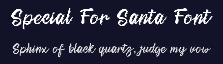 Special For Santa Font by inermediaSTUDIO — Script Handwritten Font — thumbnail 2