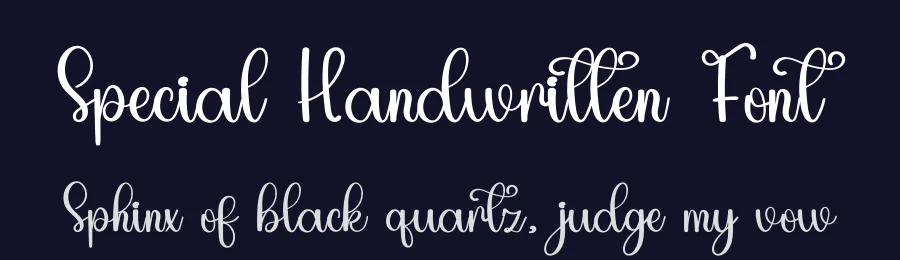 Special Handwritten Font by inermediaSTUDIO — Script Handwritten Font — thumbnail 2
