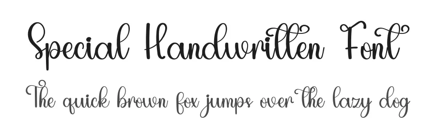 Special Handwritten Font by inermediaSTUDIO — Script Handwritten Font