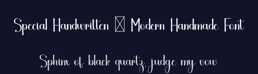 Special Handwritten – Modern Handmade Font by freshtypeink — Script Handwritten Font — thumbnail 2