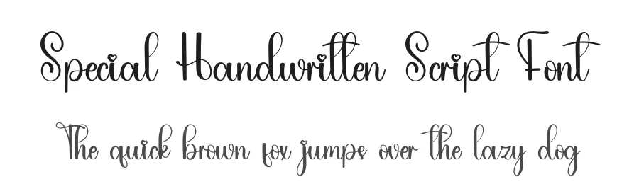 Special Handwritten Script Font by inermediaSTUDIO — Script Handwritten Font