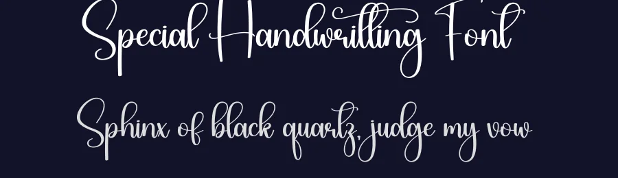 Special Handwritting Font by creativeletter — Script Handwritten Font — thumbnail 2