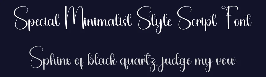Special Minimalist Style Script Font by freshtypeink — Script Handwritten Font — thumbnail 2