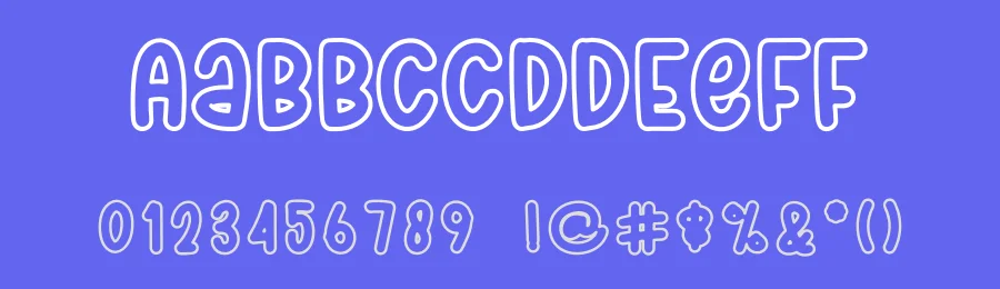 Special Rainbow Playful Font by freshtypeink — Display Font — thumbnail 3